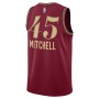 Donovan Mitchell Cleveland Cavaliers Nike Unisex 2023/24 Swingman Jersey - Wine - City Edition Donovan Mitchell Cleveland Cavaliers Nike Unisex 2023/24 Swingman Jersey - Wine - City Edition