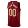 Cleveland Cavaliers Nike Unisex 2022/23 Swingman Custom Jersey Wine - Icon Edition Cleveland Cavaliers Nike Unisex 2022/23 Swingman Custom Jersey Wine - Icon Edition