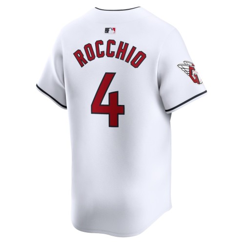 Brayan Rocchio Cleveland Guardians Nike Home Limited Player Jersey - White Brayan Rocchio Cleveland Guardians Nike Home Limited Player Jersey - White
