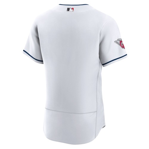 Cleveland Guardians Nike Home Authentic Team Jersey - White Cleveland Guardians Nike Home Authentic Team Jersey - White