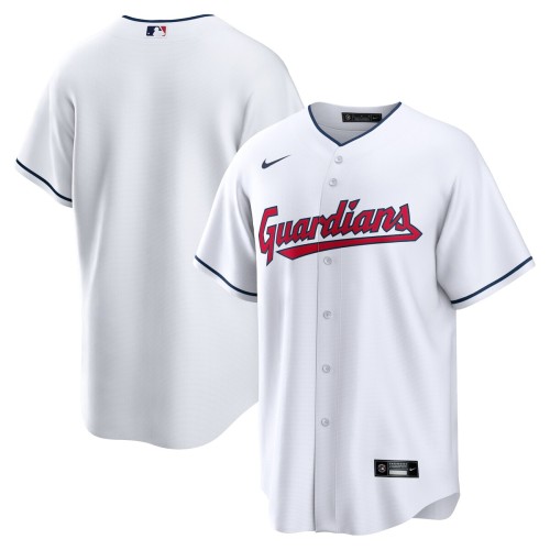 Cleveland Guardians Nike Home Blank Replica Jersey - White Cleveland Guardians Nike Home Blank Replica Jersey - White