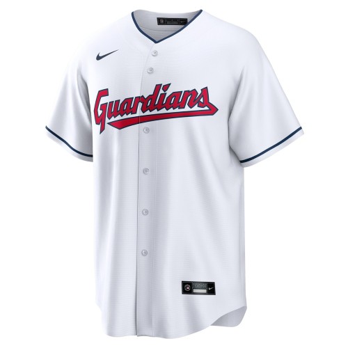 Cleveland Guardians Nike Replica Custom Jersey - White Cleveland Guardians Nike Replica Custom Jersey - White