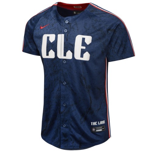 Andres Gimenez Cleveland Guardians Nike Youth 2024 City Connect Limited Jersey - Navy Andres Gimenez Cleveland Guardians Nike Youth 2024 City Connect Limited Jersey - Navy