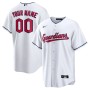 Cleveland Guardians Nike Youth Replica Custom Jersey - White Cleveland Guardians Nike Youth Replica Custom Jersey - White