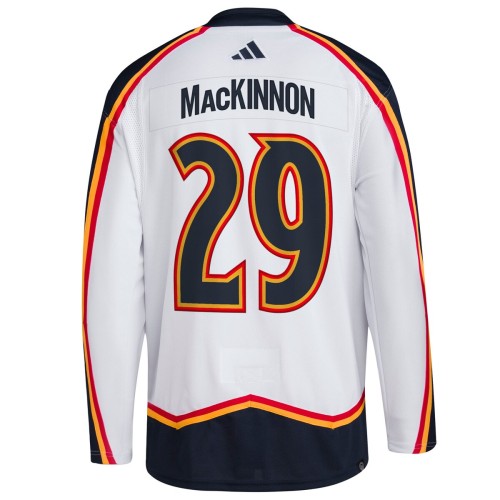 Nathan MacKinnon Colorado Avalanche adidas Reverse Retro 2.0 Authentic Player Jersey - White Nathan MacKinnon Colorado Avalanche adidas Reverse Retro 2.0 Authentic Player Jersey - White