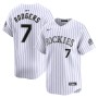 Brendan Rodgers Colorado Rockies Nike Home Limited Player Jersey - White Brendan Rodgers Colorado Rockies Nike Home Limited Player Jersey - White