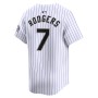 Brendan Rodgers Colorado Rockies Nike Home Limited Player Jersey - White Brendan Rodgers Colorado Rockies Nike Home Limited Player Jersey - White