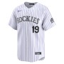 Charlie Blackmon Colorado Rockies Nike Home Limited Player Jersey - White Charlie Blackmon Colorado Rockies Nike Home Limited Player Jersey - White
