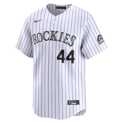 Elehuris Montero Colorado Rockies Nike Home Limited Player Jersey - White Elehuris Montero Colorado Rockies Nike Home Limited Player Jersey - White