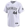 Elehuris Montero Colorado Rockies Nike Home Limited Player Jersey - White Elehuris Montero Colorado Rockies Nike Home Limited Player Jersey - White