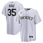 Elias Díaz Colorado Rockies Nike Home Replica Player Jersey - White Elias Díaz Colorado Rockies Nike Home Replica Player Jersey - White