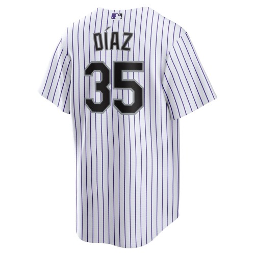 Elias Díaz Colorado Rockies Nike Home Replica Player Jersey - White Elias Díaz Colorado Rockies Nike Home Replica Player Jersey - White