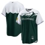 Colorado Rockies Nike City Connect Replica Team Jersey - Green Colorado Rockies Nike City Connect Replica Team Jersey - Green