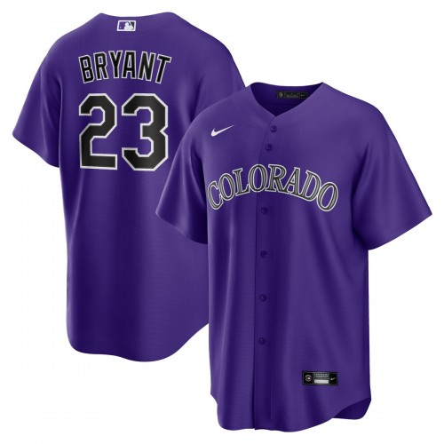 Kris Bryant Colorado Rockies Nike Alternate Replica Player Jersey - Purple Kris Bryant Colorado Rockies Nike Alternate Replica Player Jersey - Purple