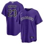 Kris Bryant Colorado Rockies Nike Alternate Replica Player Jersey - Purple Kris Bryant Colorado Rockies Nike Alternate Replica Player Jersey - Purple