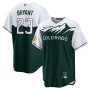 Kris Bryant Colorado Rockies Nike City Connect Replica Player Jersey - White/Forest Green Kris Bryant Colorado Rockies Nike City Connect Replica Player Jersey - White/Forest Green