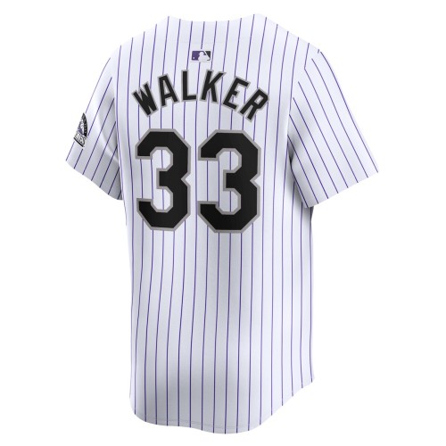 Larry Walker Colorado Rockies Nike Home Limited Player Jersey - White Larry Walker Colorado Rockies Nike Home Limited Player Jersey - White