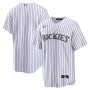 Colorado Rockies Nike Home Blank Replica Jersey - White Colorado Rockies Nike Home Blank Replica Jersey - White