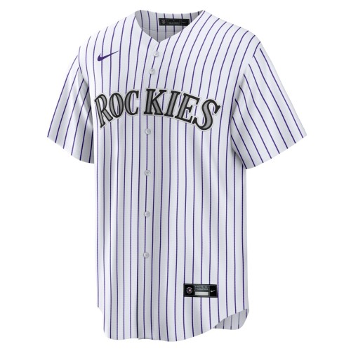 Colorado Rockies Nike Home Blank Replica Jersey - White Colorado Rockies Nike Home Blank Replica Jersey - White