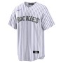 Colorado Rockies Nike Home Blank Replica Jersey - White Colorado Rockies Nike Home Blank Replica Jersey - White