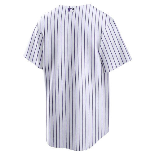 Colorado Rockies Nike Home Blank Replica Jersey - White Colorado Rockies Nike Home Blank Replica Jersey - White