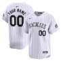Colorado Rockies Nike Home Limited Custom Jersey - White Colorado Rockies Nike Home Limited Custom Jersey - White