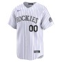 Colorado Rockies Nike Home Limited Custom Jersey - White Colorado Rockies Nike Home Limited Custom Jersey - White