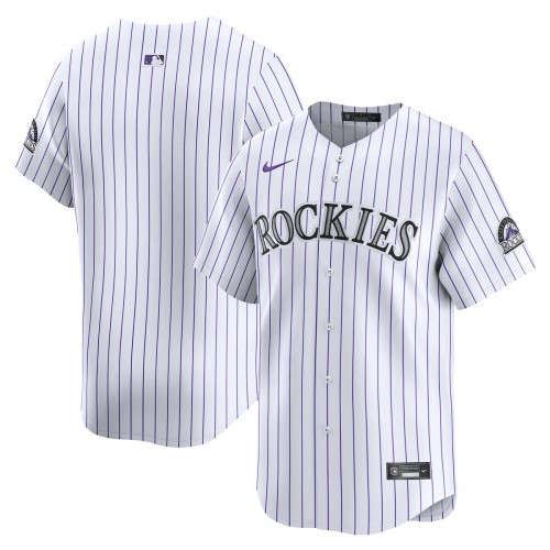 Colorado Rockies Nike Home Limited Jersey - White Colorado Rockies Nike Home Limited Jersey - White