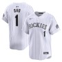 Colorado Rockies Nike #1 Dad Home Limited Jersey - White Colorado Rockies Nike #1 Dad Home Limited Jersey - White