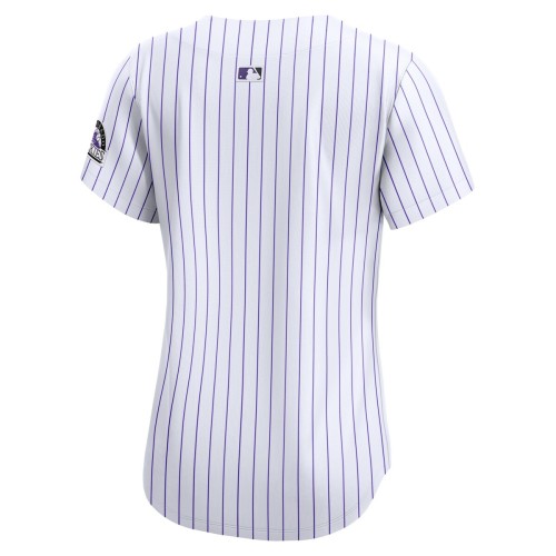 Colorado Rockies Nike Women's Home Limited Jersey - White Colorado Rockies Nike Women's Home Limited Jersey - White