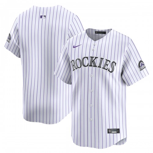 Colorado Rockies Nike Youth Home Limited Jersey - White Colorado Rockies Nike Youth Home Limited Jersey - White