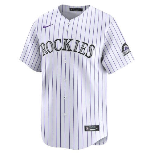 Colorado Rockies Nike Youth Home Limited Jersey - White Colorado Rockies Nike Youth Home Limited Jersey - White