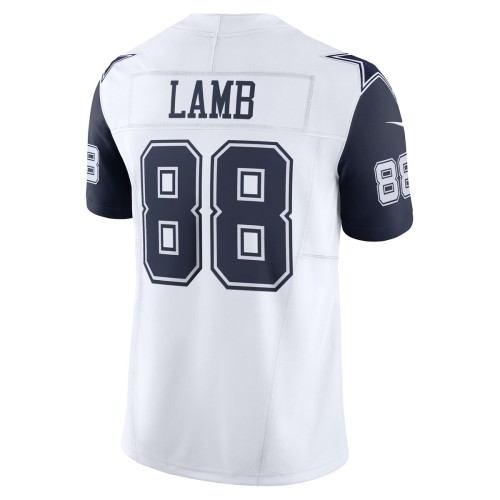 CeeDee Lamb Dallas Cowboys Nike Vapor F.U.S.E. Limited Jersey - White CeeDee Lamb Dallas Cowboys Nike Vapor F.U.S.E. Limited Jersey - White