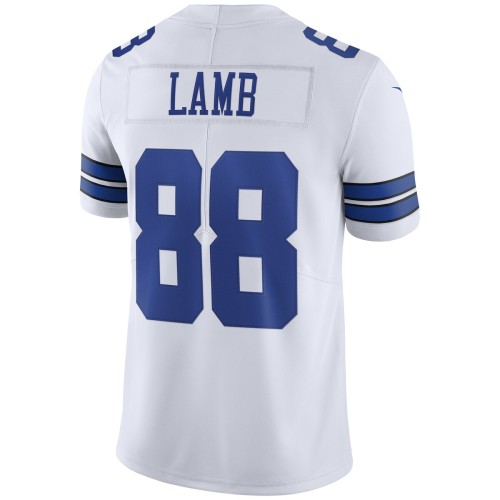 CeeDee Lamb Dallas Cowboys Nike Vapor Limited Jersey - White CeeDee Lamb Dallas Cowboys Nike Vapor Limited Jersey - White