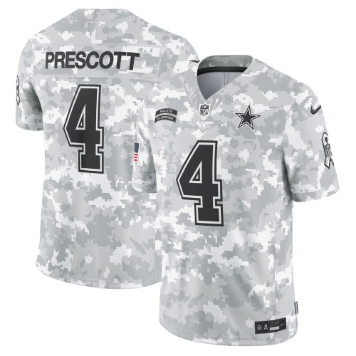 Dak Prescott Dallas Cowboys Nike 2024 Salute to Service Limited Jersey - Arctic Camo Dak Prescott Dallas Cowboys Nike 2024 Salute to Service Limited Jersey - Arctic Camo