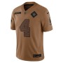 Dak Prescott Dallas Cowboys Nike 2023 Salute To Service Limited Jersey - Brown Dak Prescott Dallas Cowboys Nike 2023 Salute To Service Limited Jersey - Brown