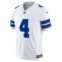 Dak Prescott Dallas Cowboys Nike Vapor F.U.S.E. Limited Jersey - White Dak Prescott Dallas Cowboys Nike Vapor F.U.S.E. Limited Jersey - White