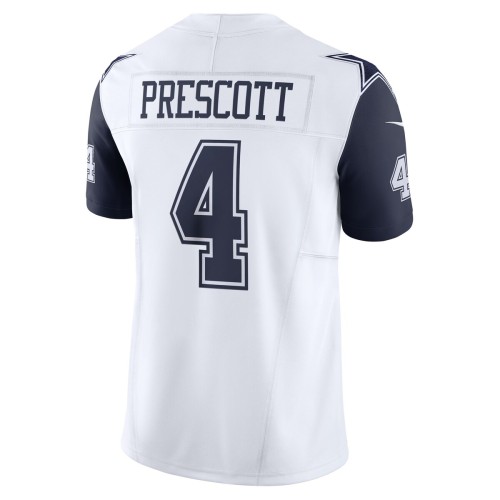 Dak Prescott Dallas Cowboys Nike Vapor F.U.S.E. Limited Jersey - White Dak Prescott Dallas Cowboys Nike Vapor F.U.S.E. Limited Jersey - White
