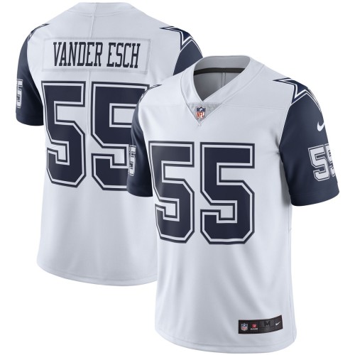 Leighton Vander Esch Nike Dallas Cowboys Color Rush Vapor Limited Jersey - White Leighton Vander Esch Nike Dallas Cowboys Color Rush Vapor Limited Jersey - White