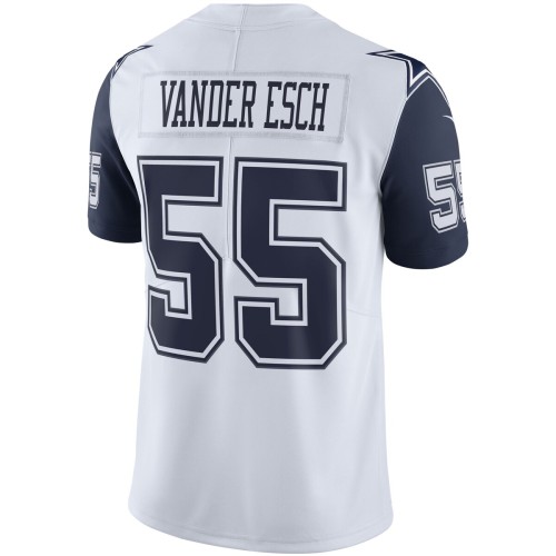 Leighton Vander Esch Nike Dallas Cowboys Color Rush Vapor Limited Jersey - White Leighton Vander Esch Nike Dallas Cowboys Color Rush Vapor Limited Jersey - White