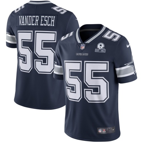 Leighton Vander Esch Dallas Cowboys Nike 60th Anniversary Limited Jersey - Navy Leighton Vander Esch Dallas Cowboys Nike 60th Anniversary Limited Jersey - Navy