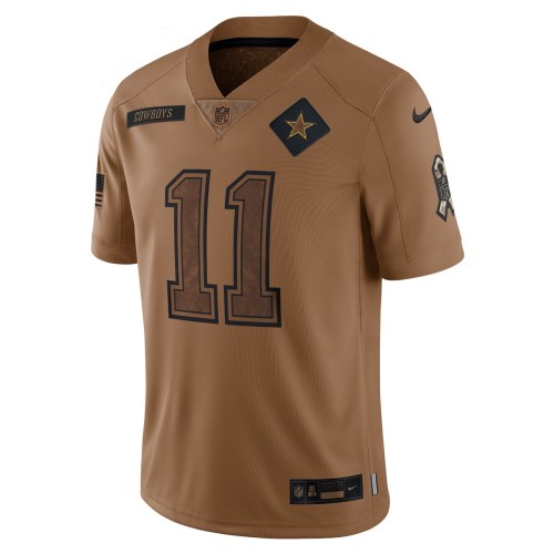 Micah Parsons Dallas Cowboys Nike 2023 Salute To Service Limited Jersey - Brown Micah Parsons Dallas Cowboys Nike 2023 Salute To Service Limited Jersey - Brown