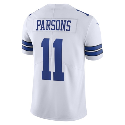 Micah Parsons Dallas Cowboys Nike Vapor Limited Jersey - White Micah Parsons Dallas Cowboys Nike Vapor Limited Jersey - White
