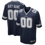 Dallas Cowboys Nike Custom Game Jersey - Navy Dallas Cowboys Nike Custom Game Jersey - Navy