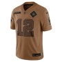 Roger Staubach Dallas Cowboys Nike 2023 Salute To Service Retired Player Limited Jersey - Brown Roger Staubach Dallas Cowboys Nike 2023 Salute To Service Retired Player Limited Jersey - Brown