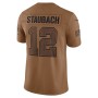Roger Staubach Dallas Cowboys Nike 2023 Salute To Service Retired Player Limited Jersey - Brown Roger Staubach Dallas Cowboys Nike 2023 Salute To Service Retired Player Limited Jersey - Brown