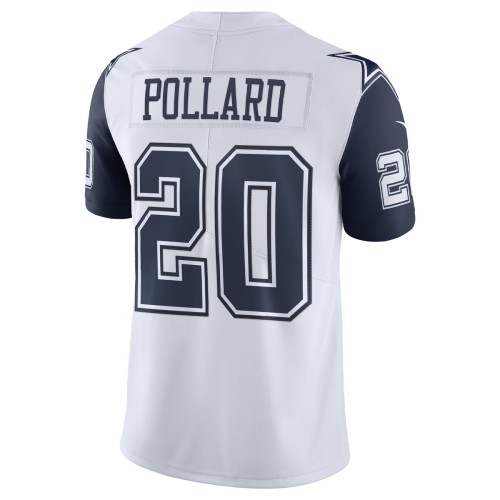 Tony Pollard Dallas Cowboys Nike Vapor Limited Jersey - White Tony Pollard Dallas Cowboys Nike Vapor Limited Jersey - White