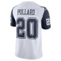 Tony Pollard Dallas Cowboys Nike Vapor Limited Jersey - White Tony Pollard Dallas Cowboys Nike Vapor Limited Jersey - White