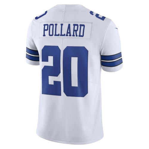 Tony Pollard Dallas Cowboys Nike Vapor Limited Player Jersey - White Tony Pollard Dallas Cowboys Nike Vapor Limited Player Jersey - White