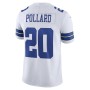 Tony Pollard Dallas Cowboys Nike Vapor Limited Player Jersey - White Tony Pollard Dallas Cowboys Nike Vapor Limited Player Jersey - White